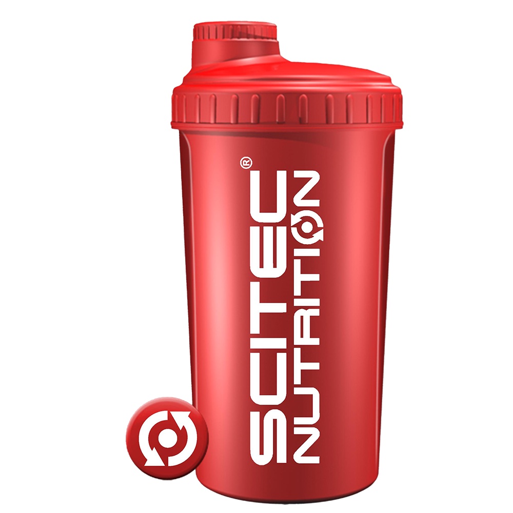 Shaker Scitec Nutrition Rojo