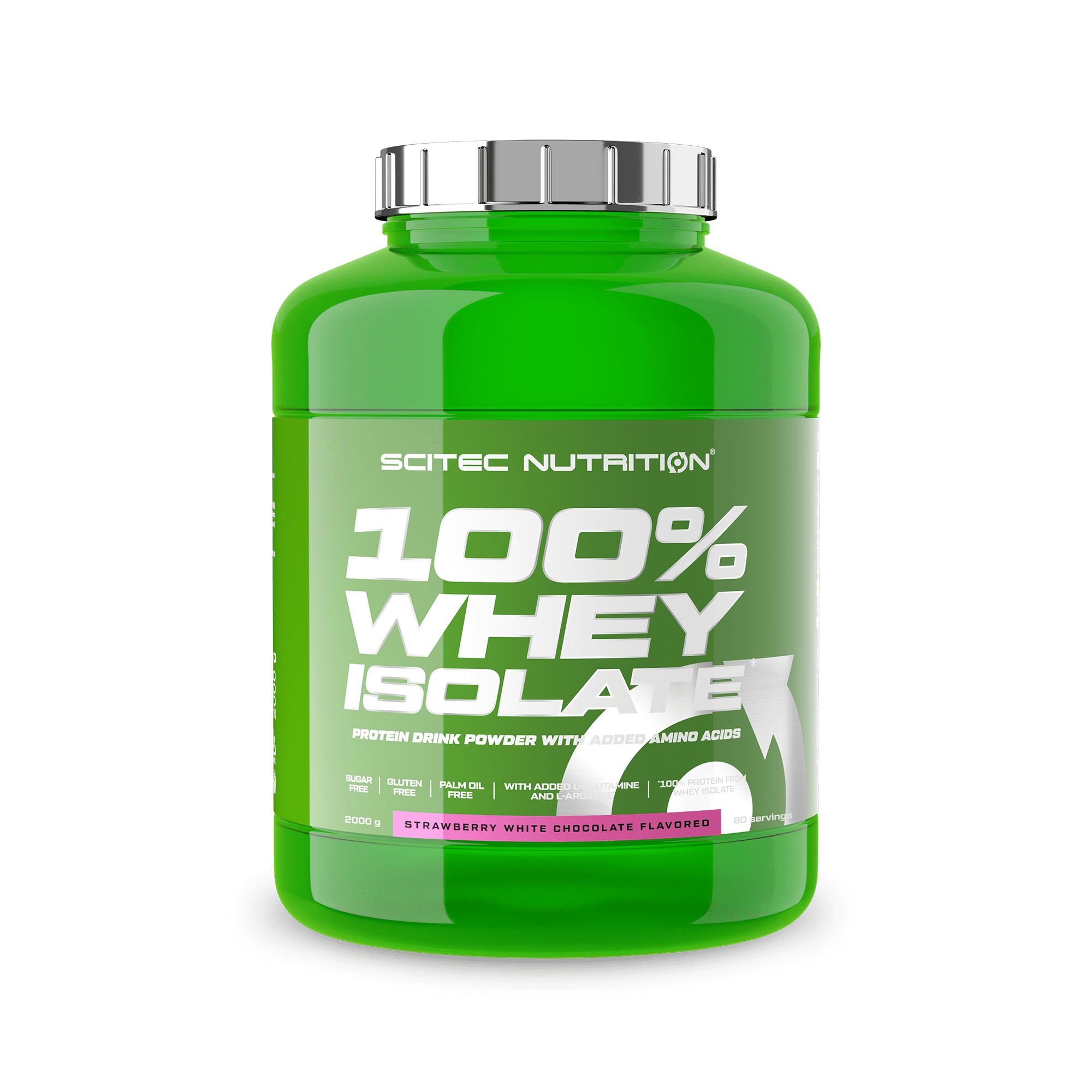 Whey Isolate 2.000 grs. Frutilla Chocolate Blanco